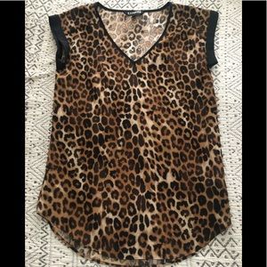 Express v neck top